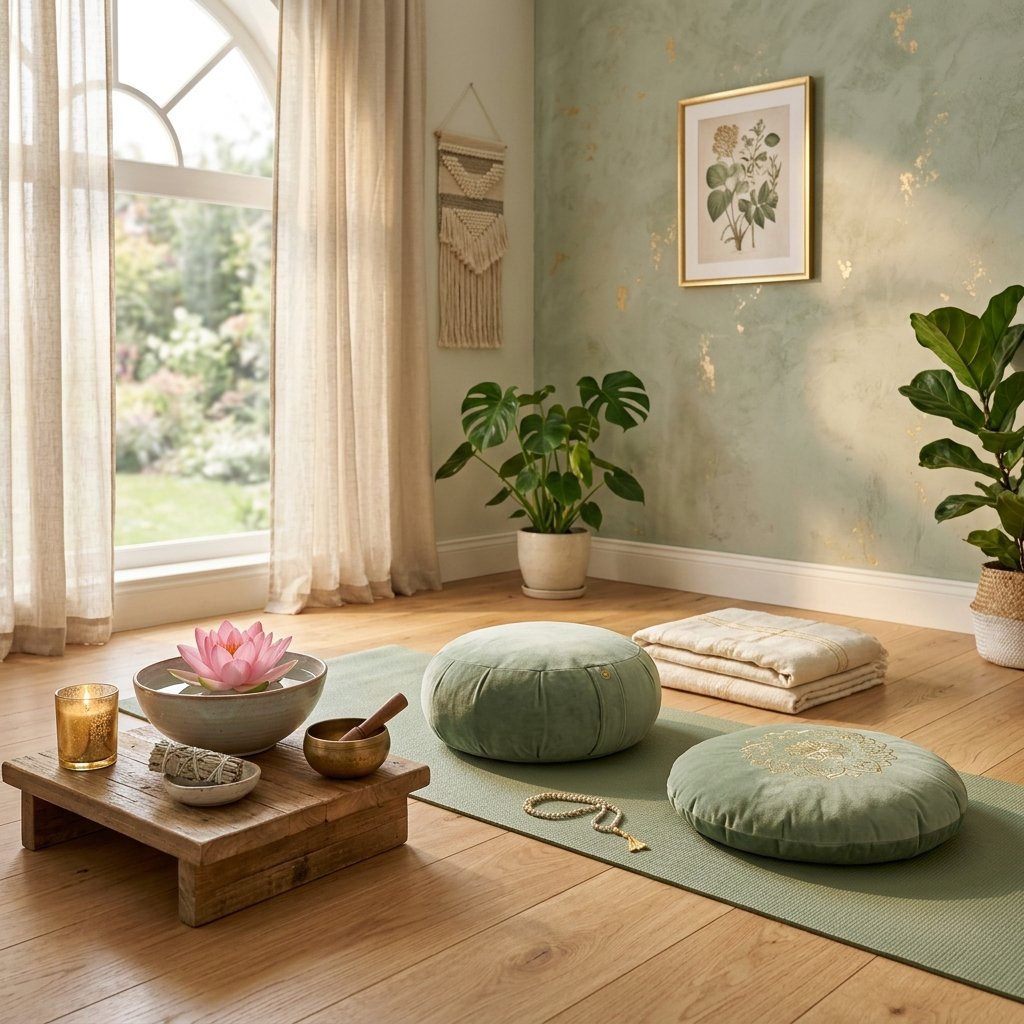 Online Yoga Classes Indore - Serene meditation room